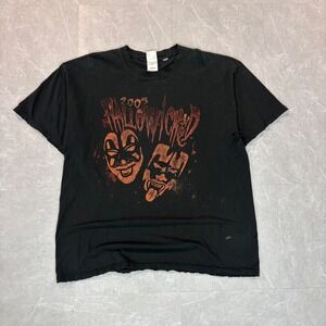 Insane Clown Posse ICP Hallowicked 2005 Tour T-Shirt Black Distressed Mens XL